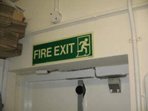 Fire exit